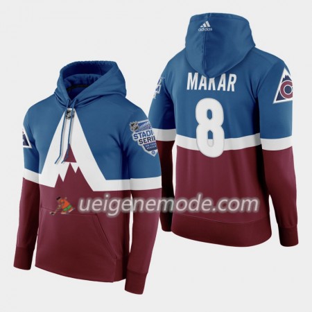 Herren Colorado Avalanche Cale Makar 8 2020 Stadium Series Pullover Hooded Sweatshirt